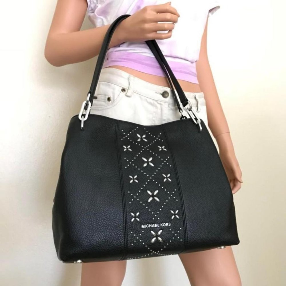 Michael Kors Leighton Shoulder Bag - Picture 3 of 5